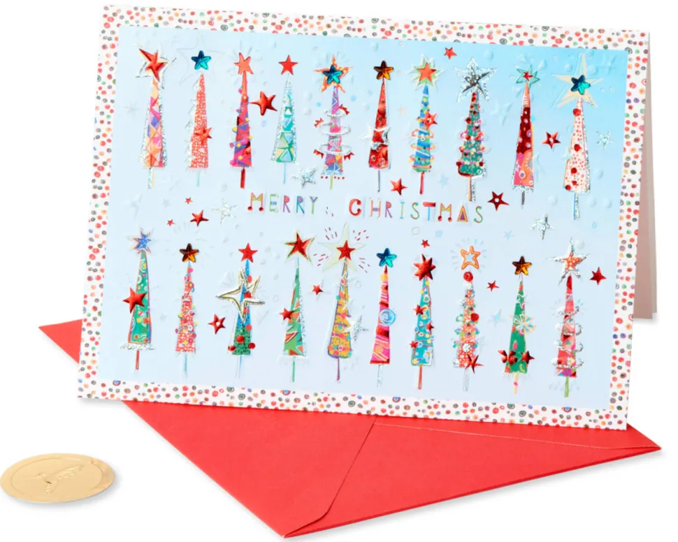 Wonderful Holiday Season Christmas Greeting Card