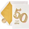 Wonderful Memories 50th Anniversary Greeting Card for Couple