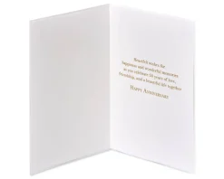 Wonderful Memories 50th Anniversary Greeting Card for Couple