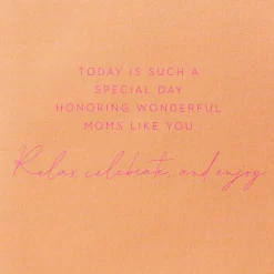 Wonderful Moms Mother’s Day Greeting Card