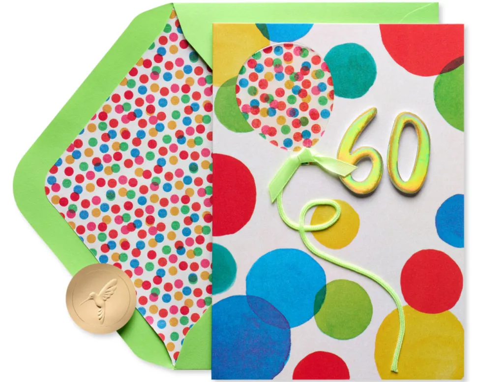 Wonderful Occasion 60th Birthday Greeting Card