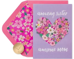 Wonderful Person Mother’s Day Greeting Card for Sister