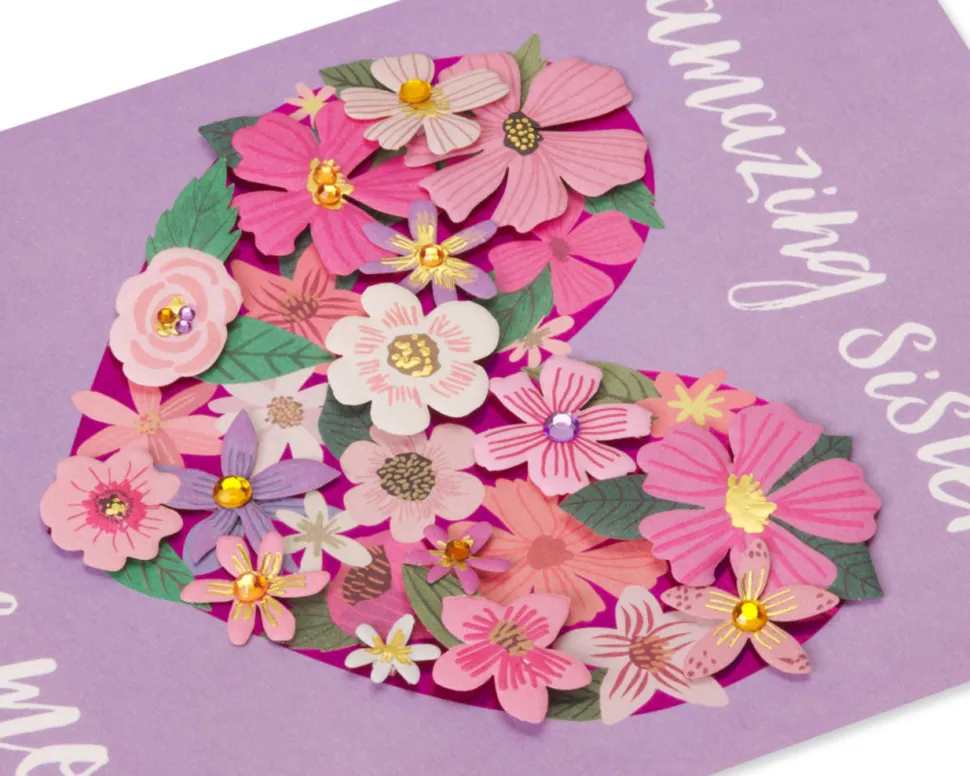Wonderful Person Mother’s Day Greeting Card for Sister