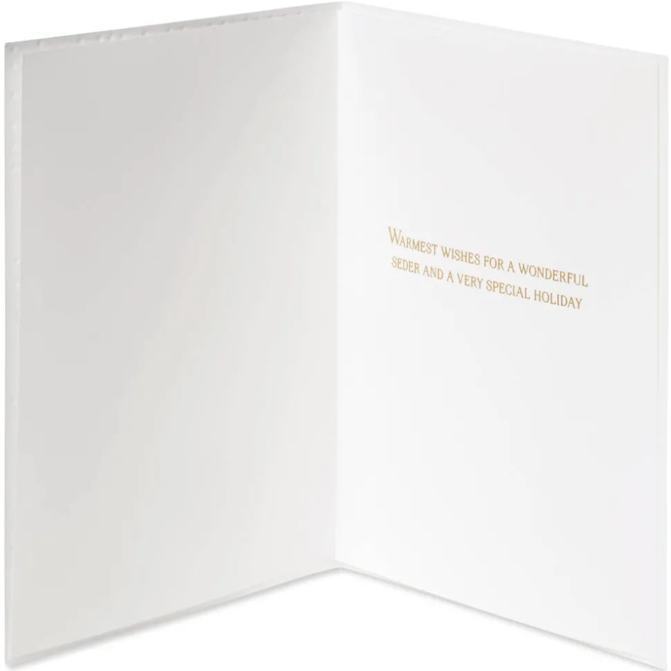 Wonderful Seder Passover Greeting Card – Designed by House of Turnowsky