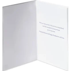 Wonderful Young Woman Graduation Greeting Card for Daughter