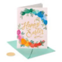 Wonderfully Joyous Springtime Easter Greeting Card