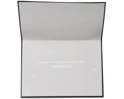 Wood X Wing Fighter Star Wars Birthday Greeting Card