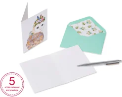 Woodland Animals Boxed Cards and Envelopes, 20-Count
