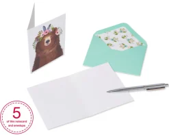 Woodland Animals Boxed Cards and Envelopes, 20-Count