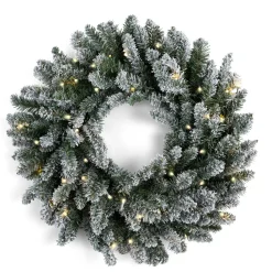 Wreath Blue Spruce Frosted