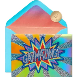 You Always Will Be Gaymazing Birthday Greeting Card for LGBTQIA+