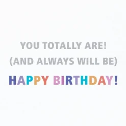 You Always Will Be Gaymazing Birthday Greeting Card for LGBTQIA+