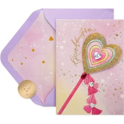 You Are Magic Valentines Day Greeting Card for Granddaughter