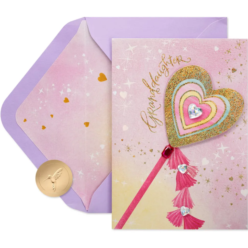 You Are Magic Valentines Day Greeting Card for Granddaughter