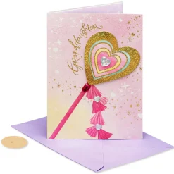 You Are Magic Valentines Day Greeting Card for Granddaughter