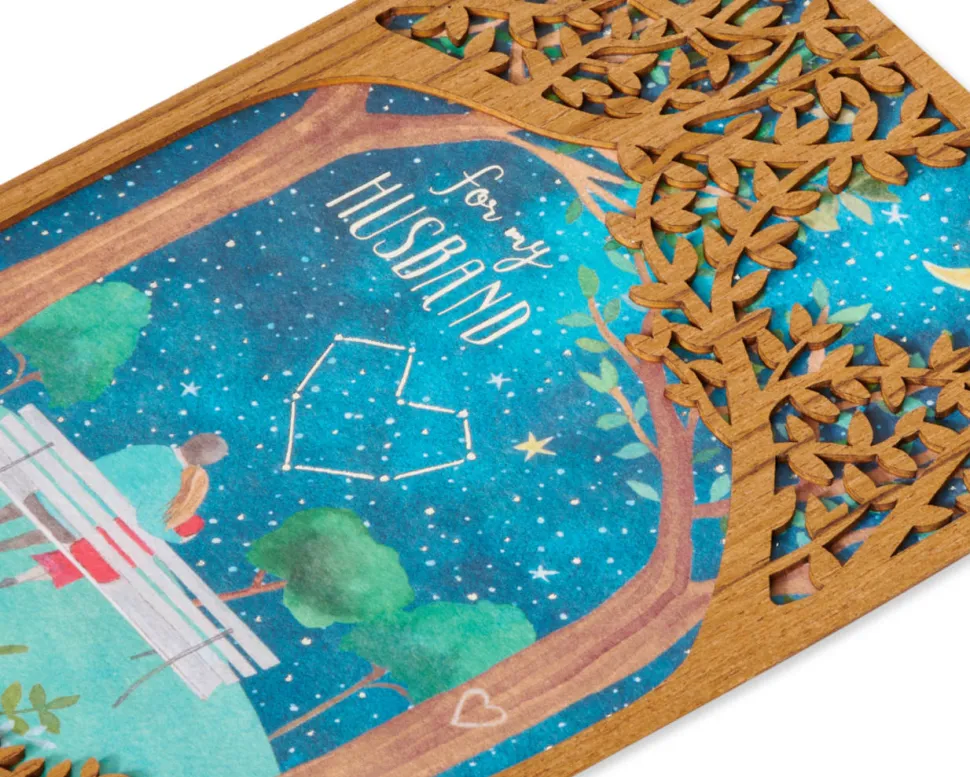 You Are My Happy Place Valentine’s Day Greeting Card for Husband