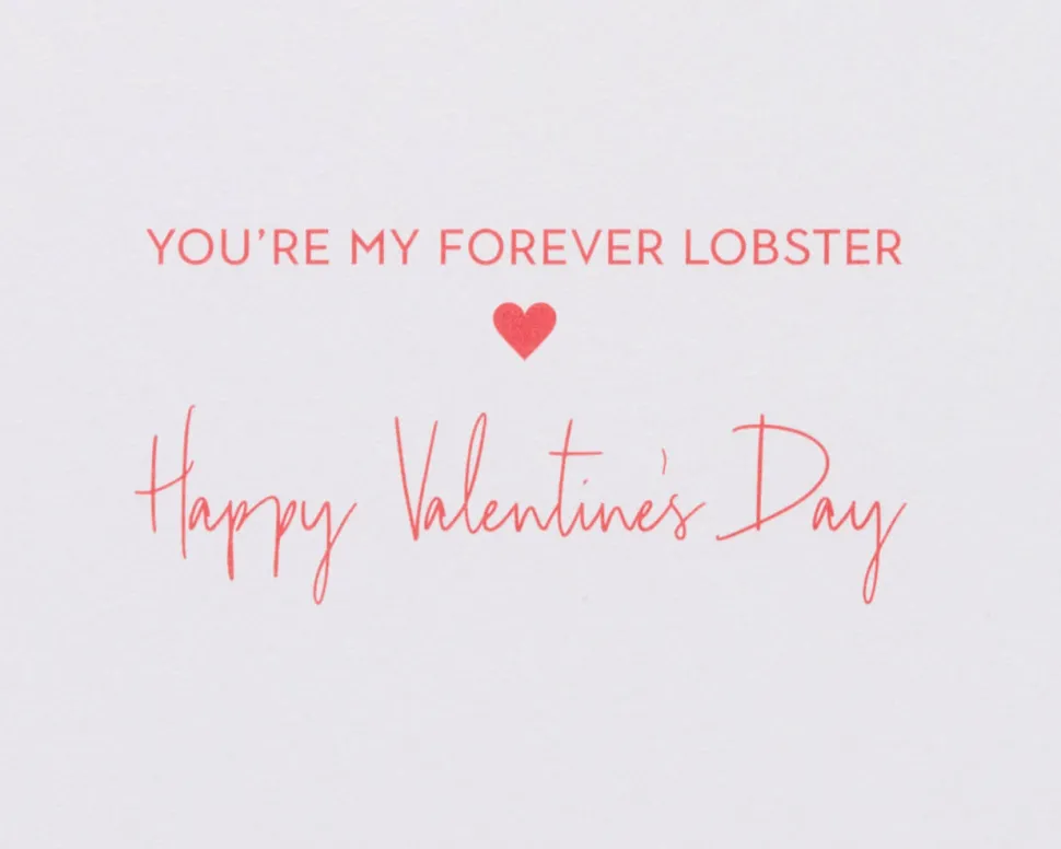 You Are My Lobster Valentine’s Day Greeting Card