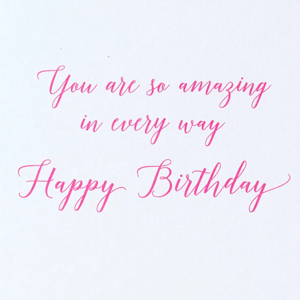 You Are So Amazing Birthday Greeting Card for Daughter