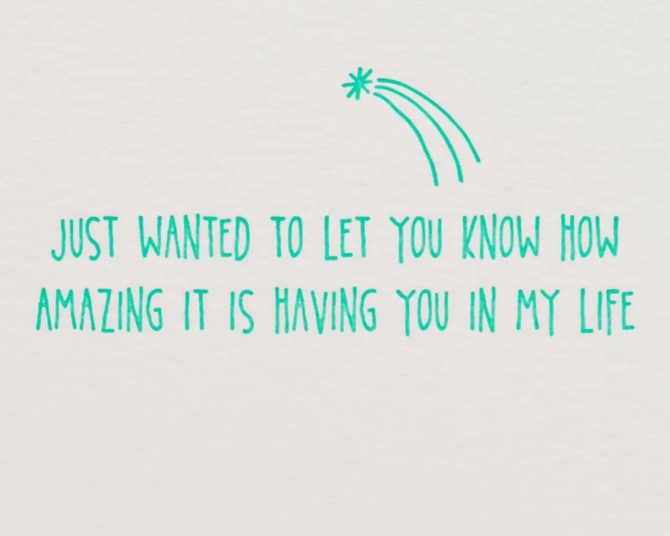 You Make Life Better Friendship Greeting Card