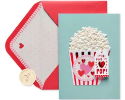 You Make My Heart Pop Funny Cute Valentine’s Day Greeting Card