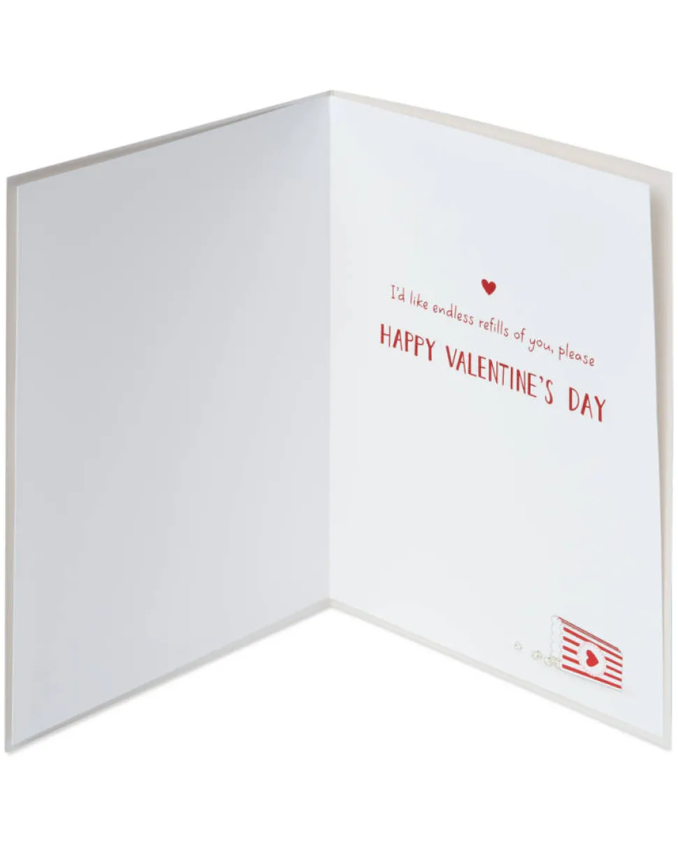 You Make My Heart Pop Funny Cute Valentine’s Day Greeting Card