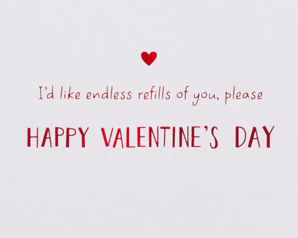 You Make My Heart Pop Funny Cute Valentine’s Day Greeting Card