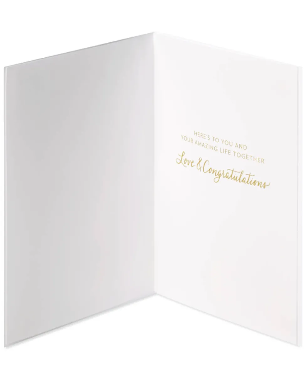 Your Amazing Life Together Wedding Greeting Card