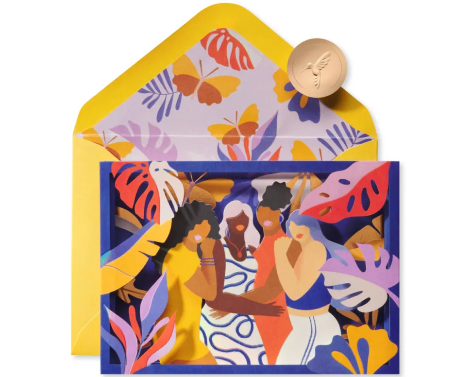 Your Friendship is a Sustaining Force Friendship Greeting Card – Illustrated by Jordana Alves Araujo