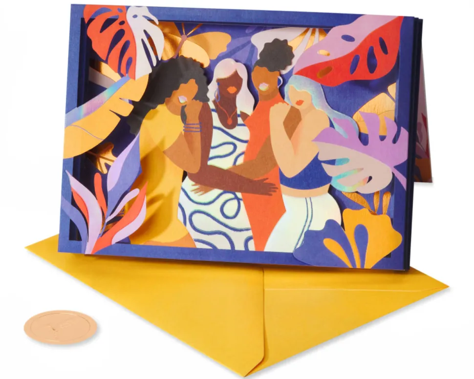 Your Friendship is a Sustaining Force Friendship Greeting Card – Illustrated by Jordana Alves Araujo