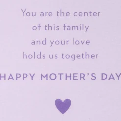 Your Love Holds Us Together Mother’s Day Greeting Card