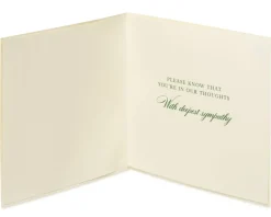 You’re In Our Thoughts Sympathy Greeting Card