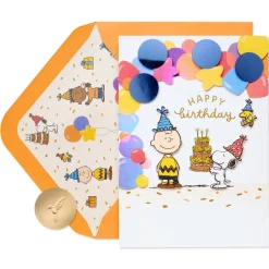 You’re The Best Peanuts Birthday Greeting Card