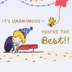 You’re The Best Peanuts Birthday Greeting Card