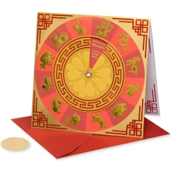 Zodiac Blank Lunar New Year Greeting Card
